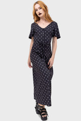 Boneyard Club Short Sleeve Maxi Dress