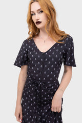 Boneyard Club Short Sleeve Maxi Dress