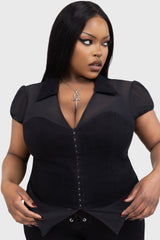 Cryptic Cora Top
