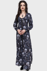 Death's Head Maxi Dress