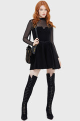 Elderroot Mini Dress [BLACK]