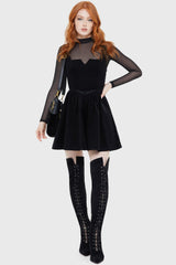 Elderroot Mini Dress [BLACK]