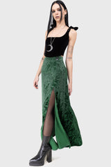 Emerald Envy Maxi Skirt