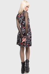 Evil Inside Skater Dress
