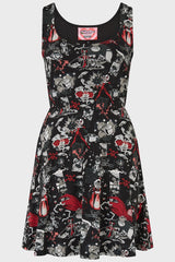 Evil Inside Skater Dress