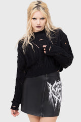 INK Logo Mini Skirt
