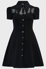 Jovana Collar & Ring Dress