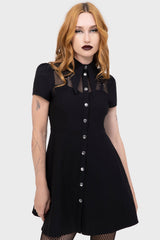 Jovana Collar & Ring Dress