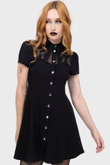 Jovana Collar & Ring Dress