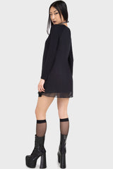 Lunar Apex Raglan Dress