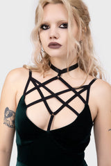 Magica Skater Dress [EMERALD]