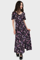 Willow Wisp Short Sleeve Maxi Dress