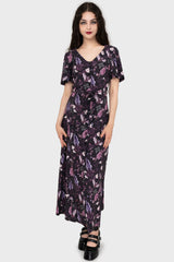 Willow Wisp Short Sleeve Maxi Dress